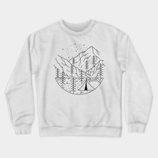 Camping Crewneck Sweatshirt